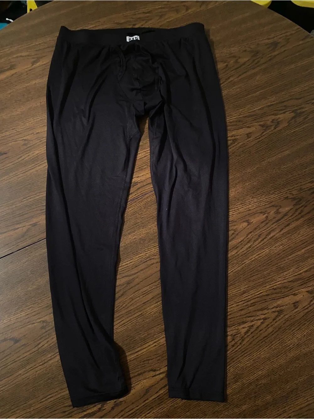 Black GAP Men's Thermal Long Johns